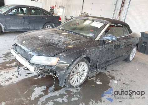 2012 Audi A5 2.0T Premium from USA, damaged, VIN WAULFAFH0CN005735